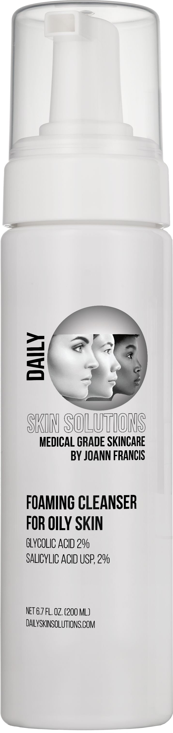 Foaming Cleanser front label