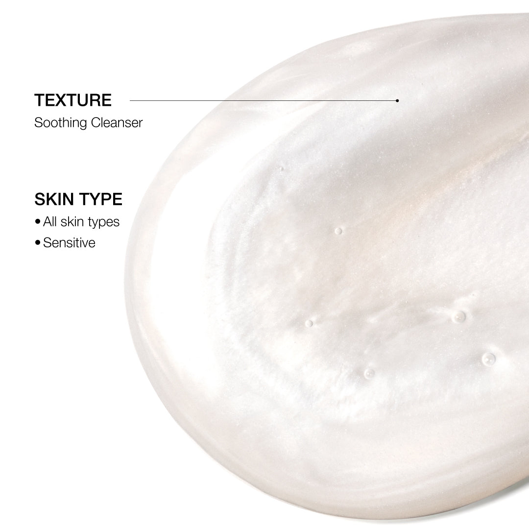 Gentle Cleanser texture and skin type photo