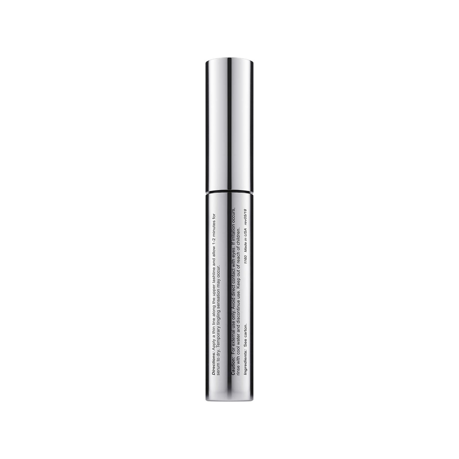 Lash Enhancement Serum back label
