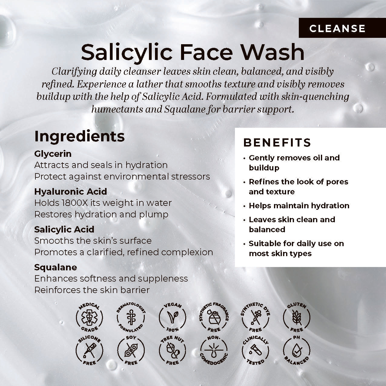 Salicylic Face Wash-NEW