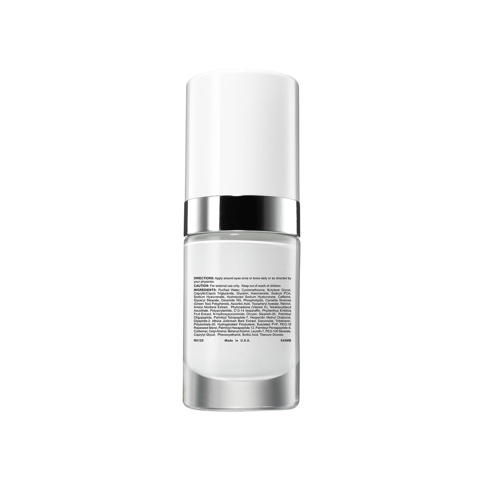 Eye Creme + Retinol back label