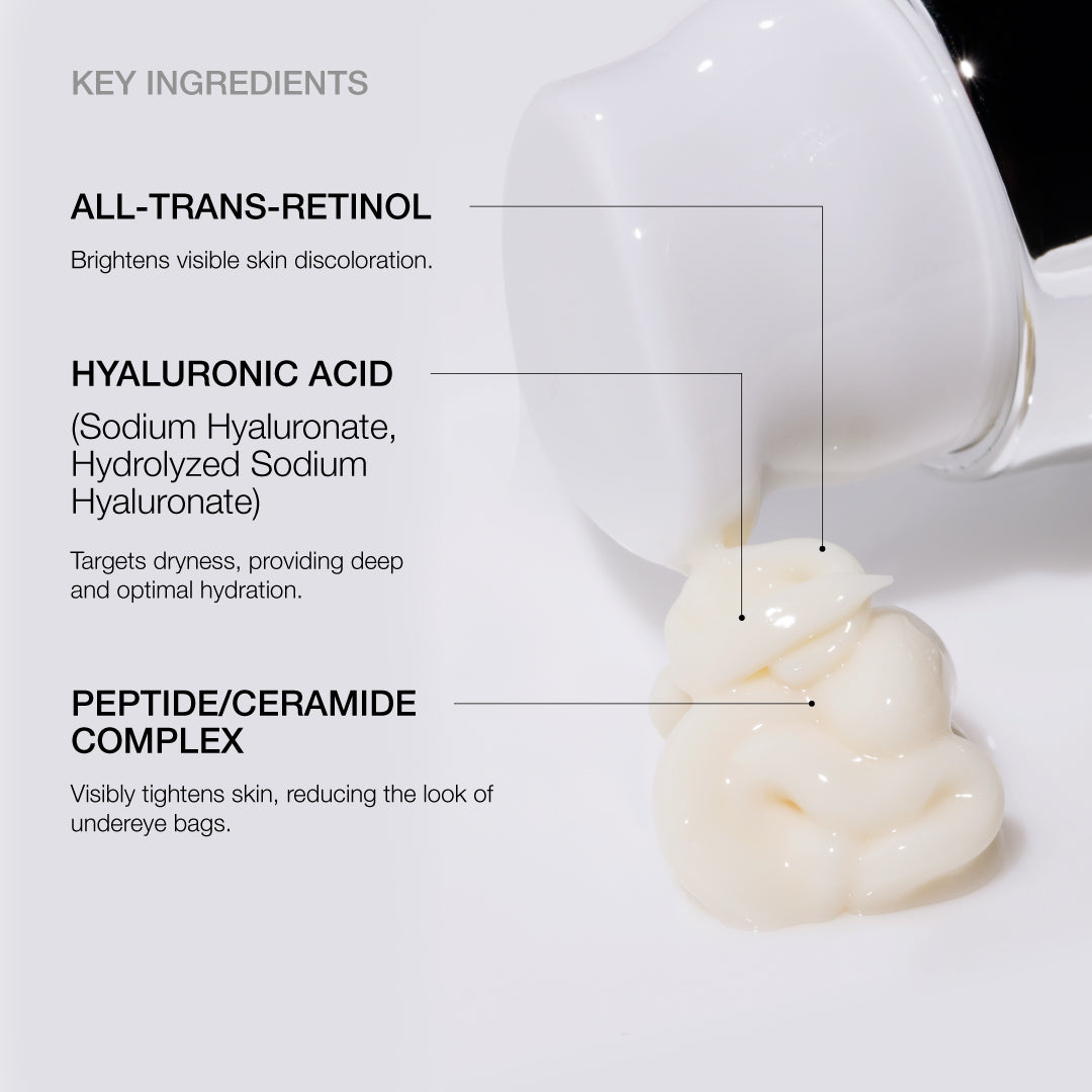 Eye Creme + Retinol key ingredients