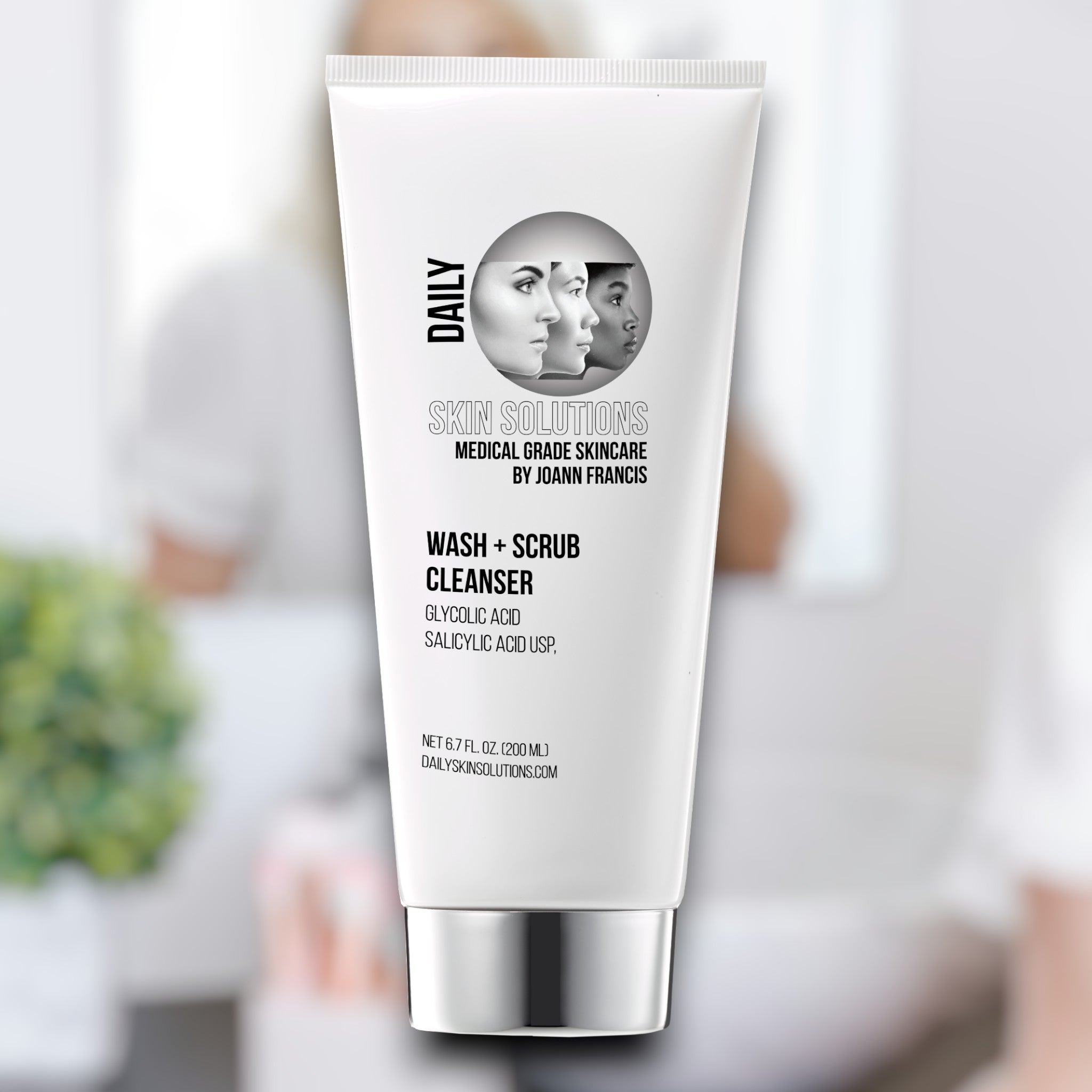 Wash+Scrub Cleanser by Daily Skin Solutions